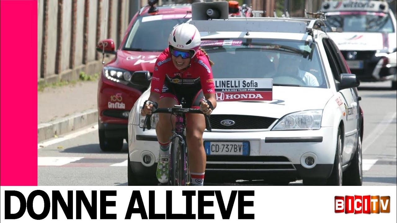 Sofia Collinelli campionessa italiana a crono 2017 tra le Allieve