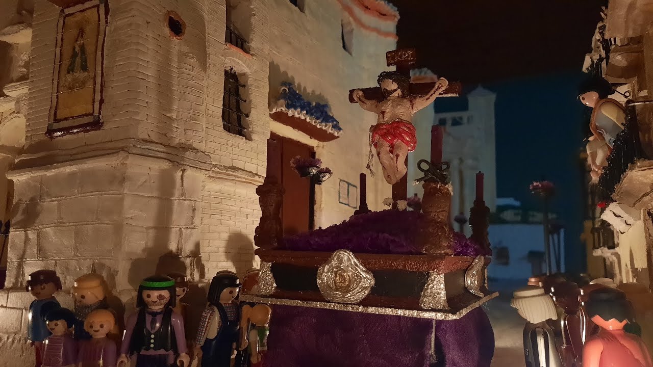 Viernes Santo Noche Semana Santa Puente Genil 2024 playmobil