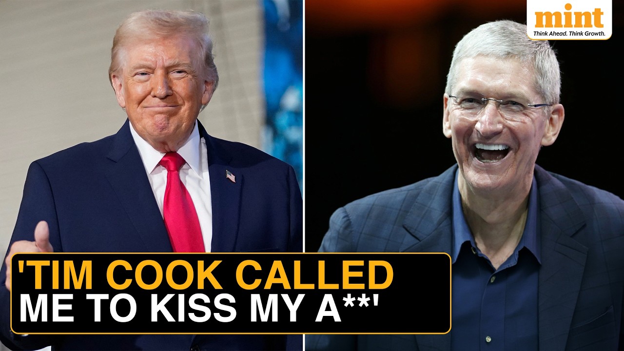Trump wygłasza szokujące oświadczenie Tima Cooka kilka godzin po ogłoszeniu odejścia prezesa Apple