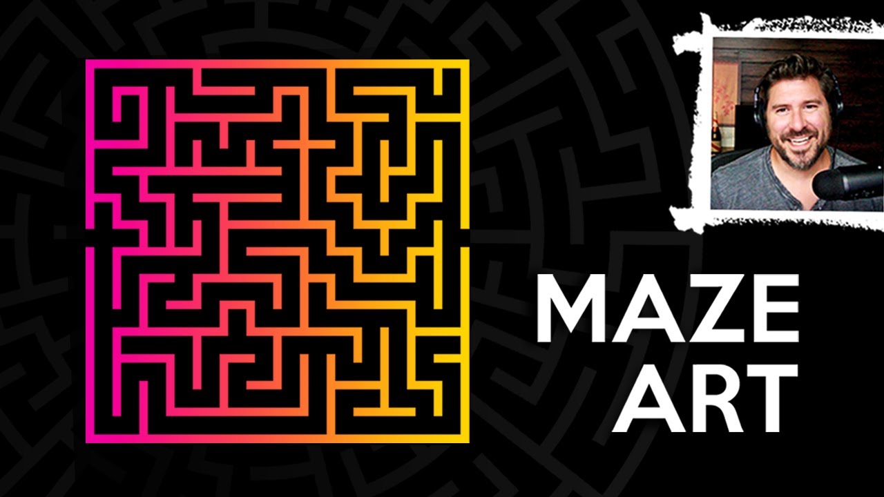Inkscape Maze Art Tutorial: How to Create Custom Maze Designs from Maze Generator