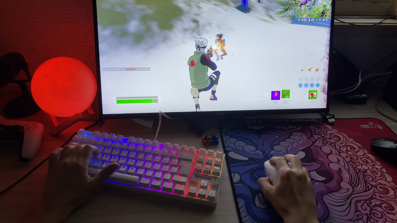 Testando o Novo Teclado Kumara PRO Switch Magnético no Fortnite - Review em Breve