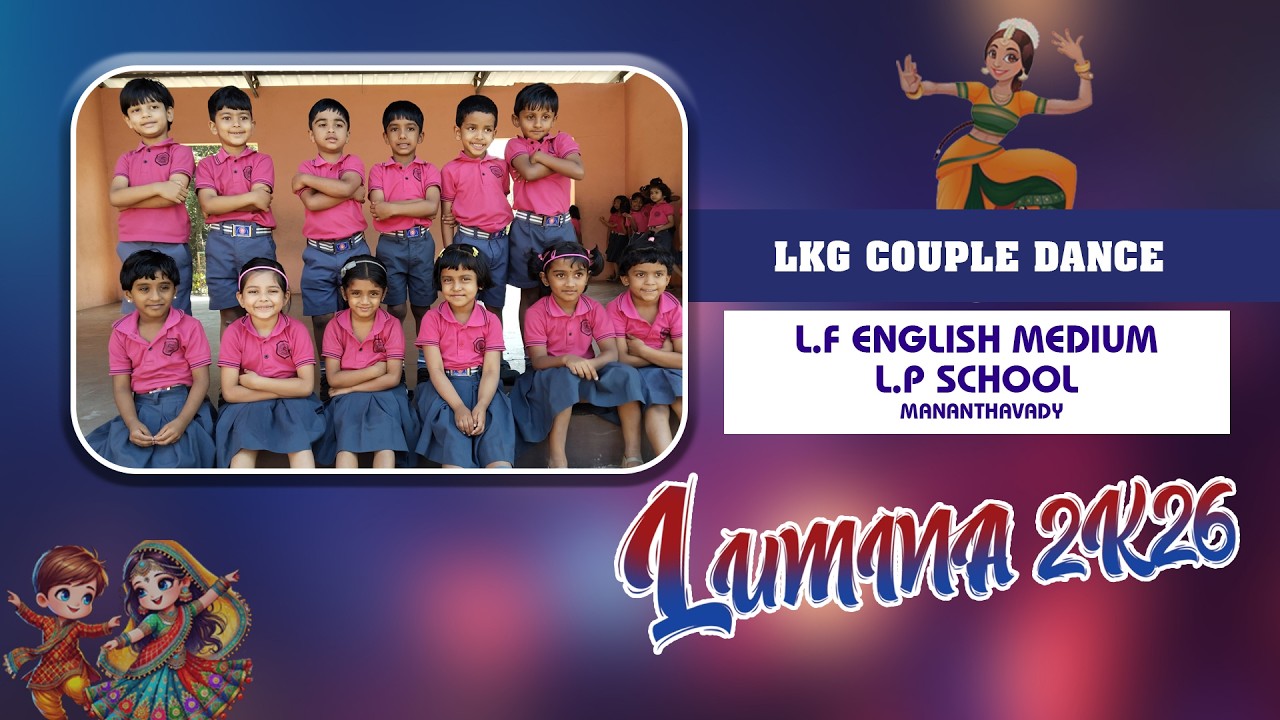 LKG Couple Dance  I  Lumina 2K26 I LF English Medium School I Mananthavady I Annual Day Celebrations