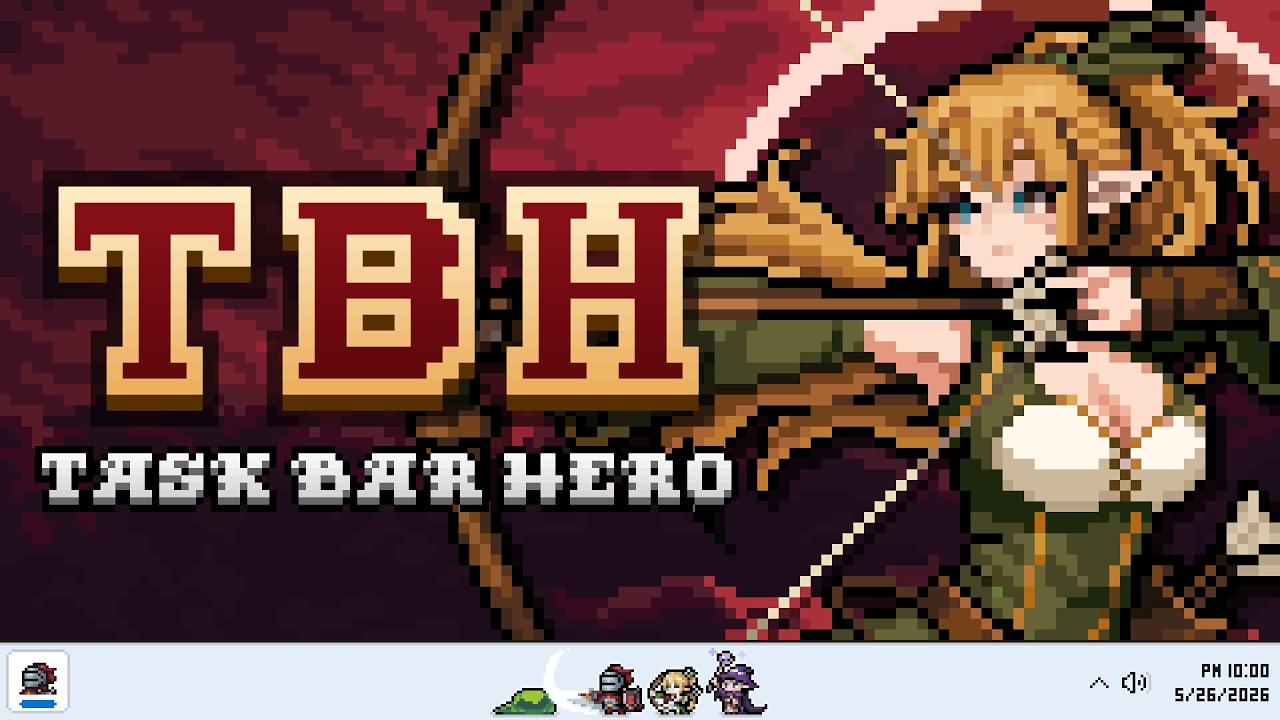 TBH : Task Bar Hero - Official Trailer
