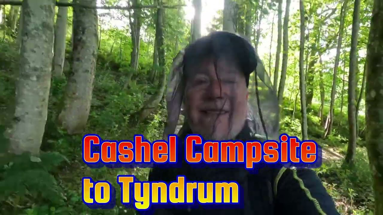 West Highland Way day 3+4 Cashel campsite Loch Lomond to Tyndrum