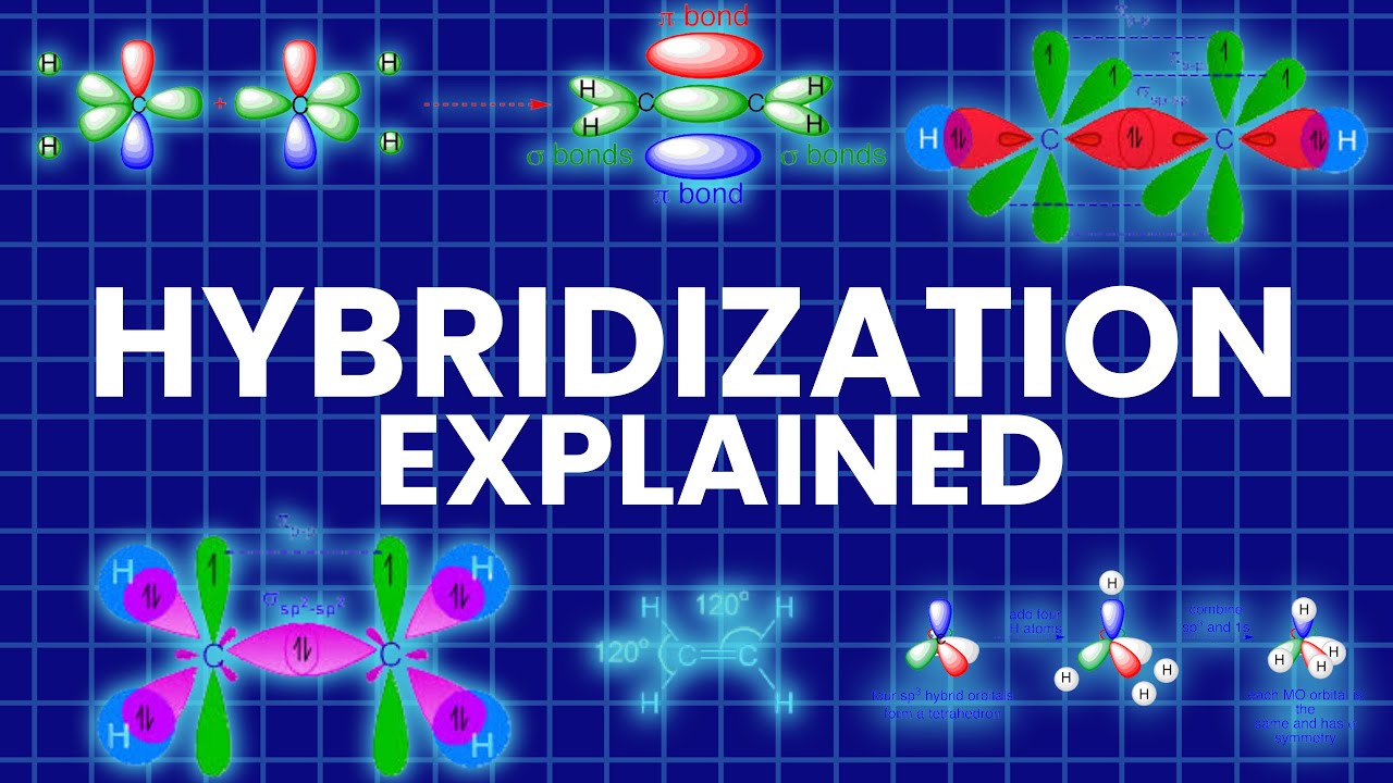 All of HYBRIDIZATION Explained in 8 Minutes