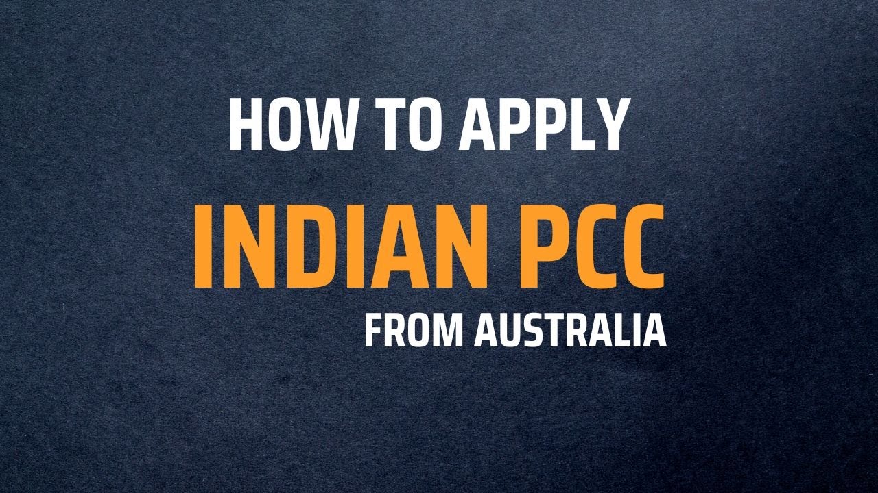Indian PCC from Australia | Police clearance certificate from Australia #shivasviewpoint 