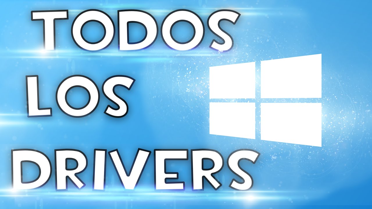 Descargar TODOS los Controladores DRIVERS para PC [WINDOWS]