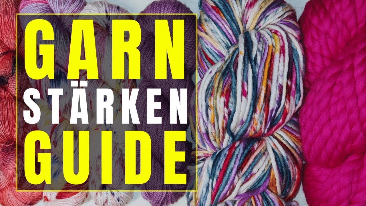 Stricken: Alles was du über Garnstärken wissen musst