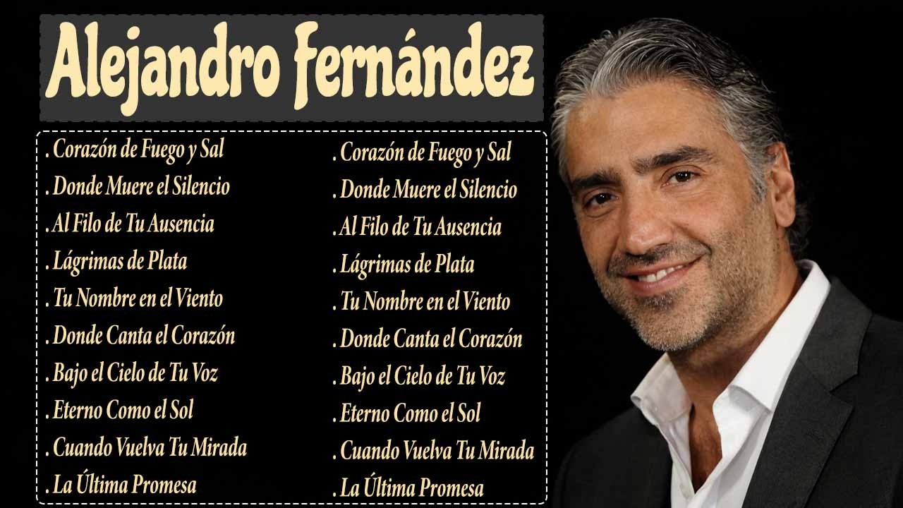 Alejandro Fernández - Colección Definitiva (Versión Bolero Romántico que Llega al Alma) IA
