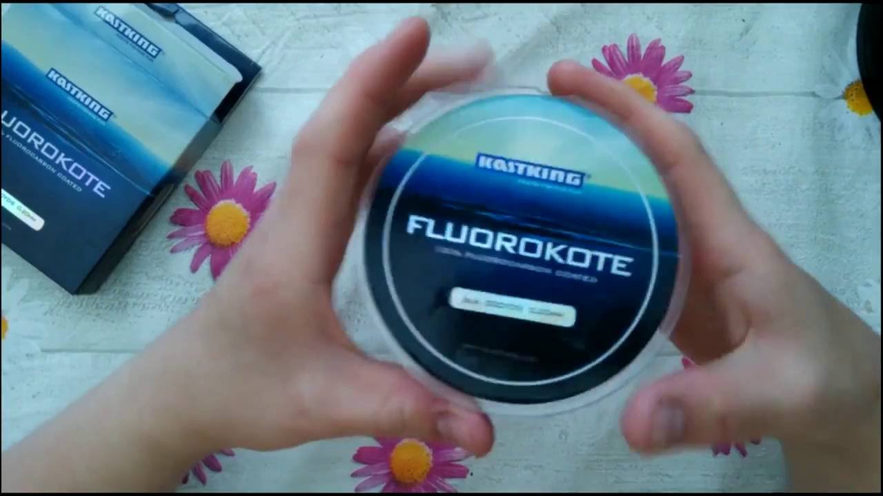 KastKing Fluorokote  Леска с флюрокарбоновым! Рыболовные шнуры KastKing.