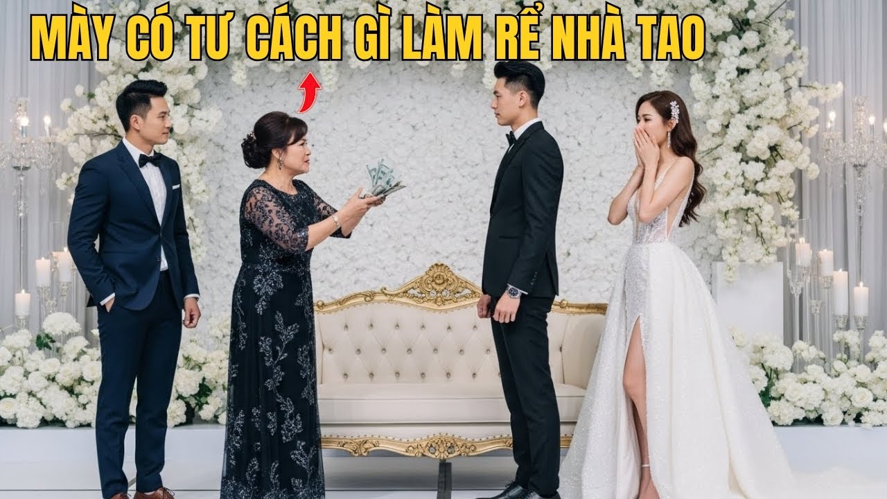 Đám Cưới Bị Phá Hỏng: Thân Phận Thật Của Chú Rể Xe Ôm Khiến Cả Hôn Trường Chấn Động.