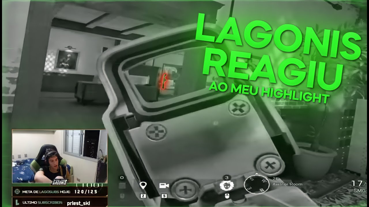 LAGONIS ANALISANDO MEU HIGHLIGHT [ R6 PC ] Gui Gordon