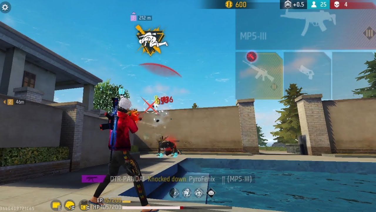 FREE FIRE GAME PLAY VIDDO। ONLY PANDA!।