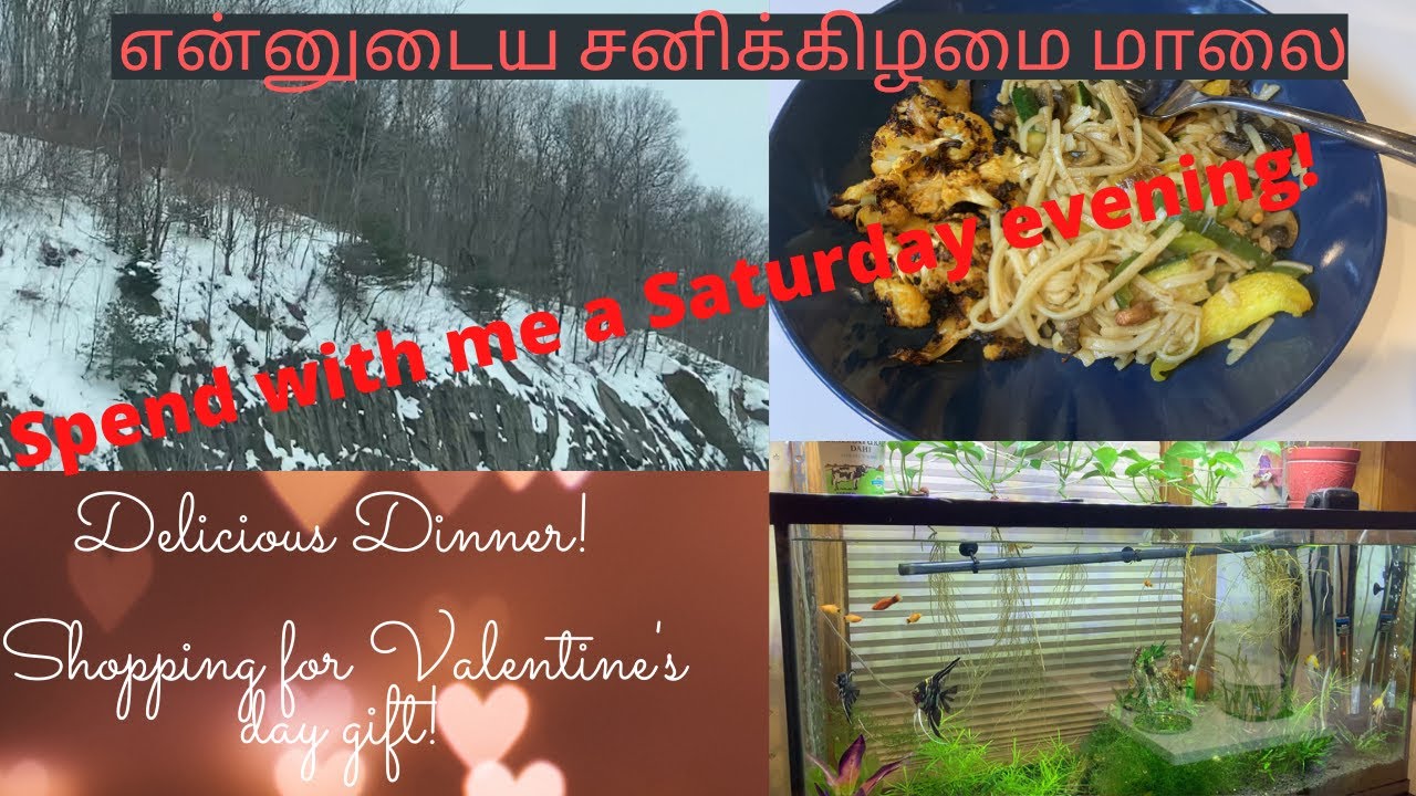 Valentine's day weekendVLOG|Oil less Cauliflower roast| PadThai noodles|What gift did I get|DIML