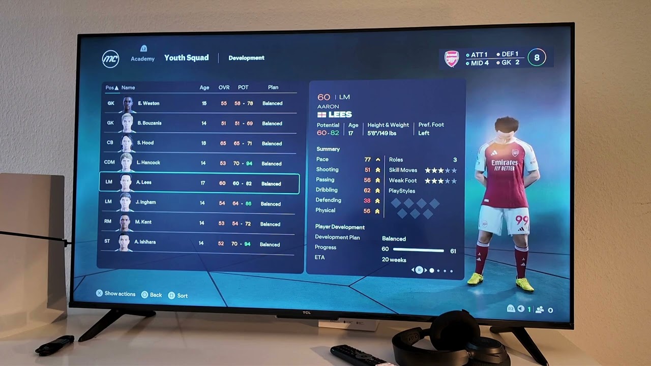 FC26 How To Tell Player Potentials in Career Mode