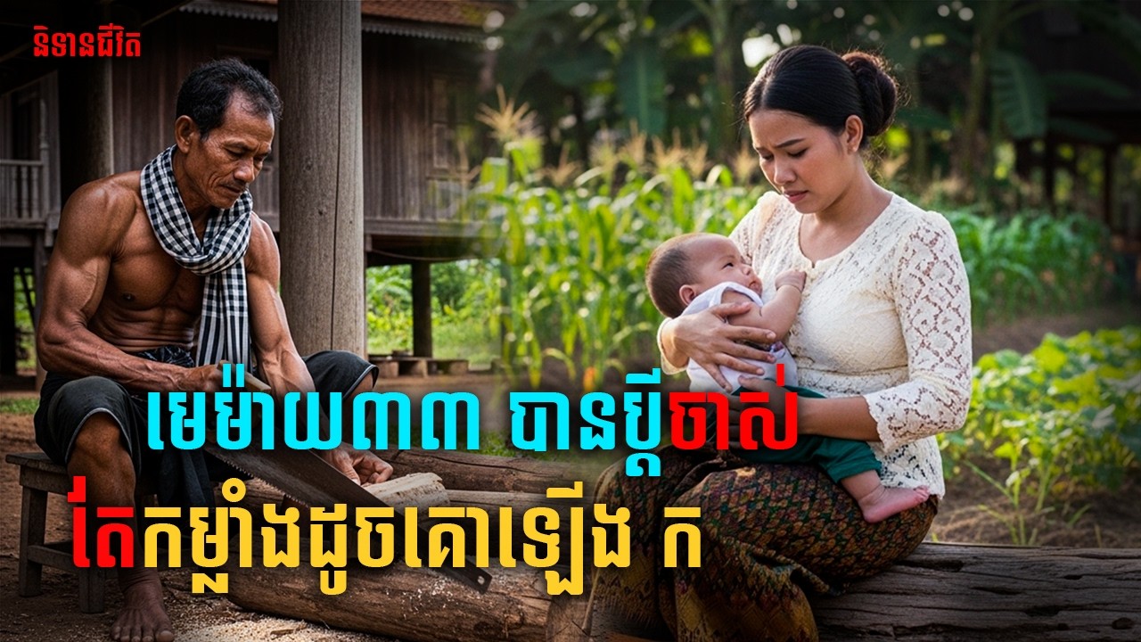 មេម៉ាយក្មេងបានប្ដីចាស់ ប៉ុន្ដែកម្លាំងដូចគោឡើងក |និទានជីវិត |Life Stories