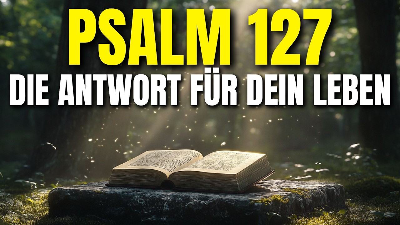 Psalm 127: Das Gebet, das Deinen Morgen und Deinen Glauben erneuern wird!