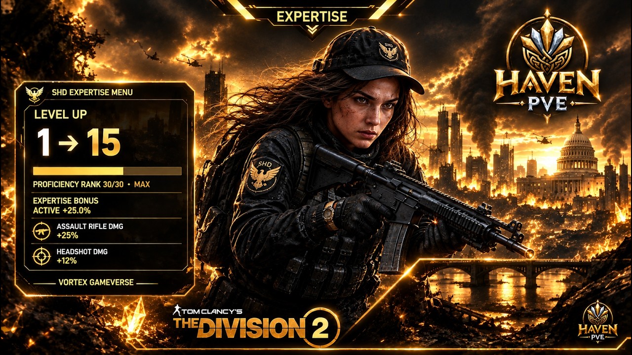 Tutorial HOW TO Fast increase your EXPERTISE -  The Division 2 PVE