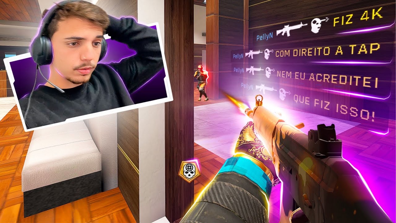 JOGUEI COM PRO PLAYER FIZEMOS 44 KILLS E FIZ UMA JOGADA ABSURDA - C OPS RANKED