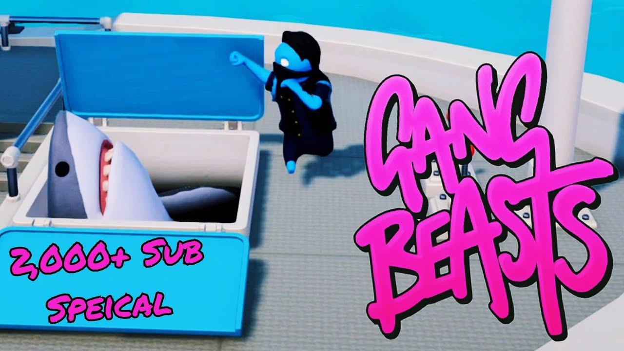 Gang Beasts Wins And Fails #65 | 2,000+ Sub Special