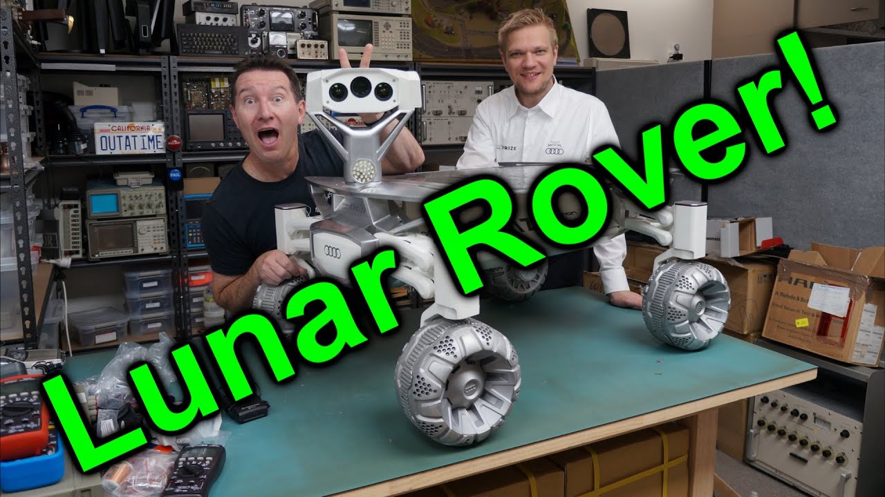 EEVblog #886 - Audi Lunar Quattro Moon Rover