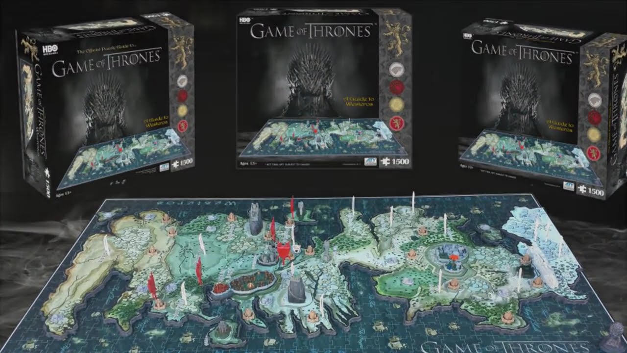 Puzzle 4D Cityscape Juego de Tronos