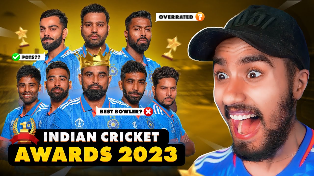 I'M SORRY Thodi LATE Hogayi.. 😭❤️ - INDIAN CRICKET AWARDS 2023