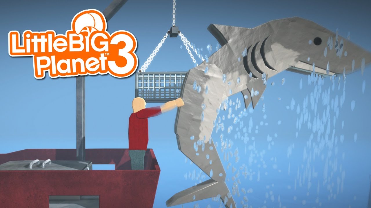 Bob Caught a Shark - Bob Boat Fight [LittleBigPlanet 3] PS5 Gameplay