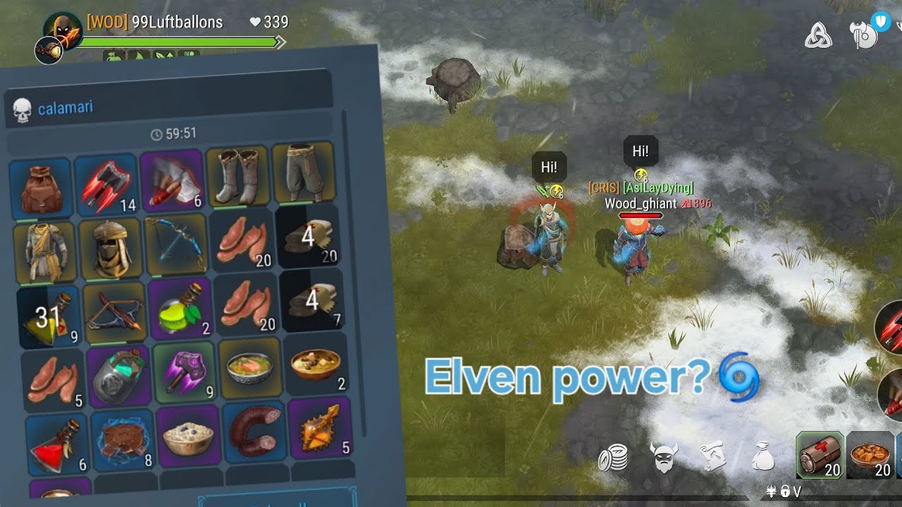 Elven Power?🌀 Runed Archmage/Pathfinder Solo Frostborn PvP