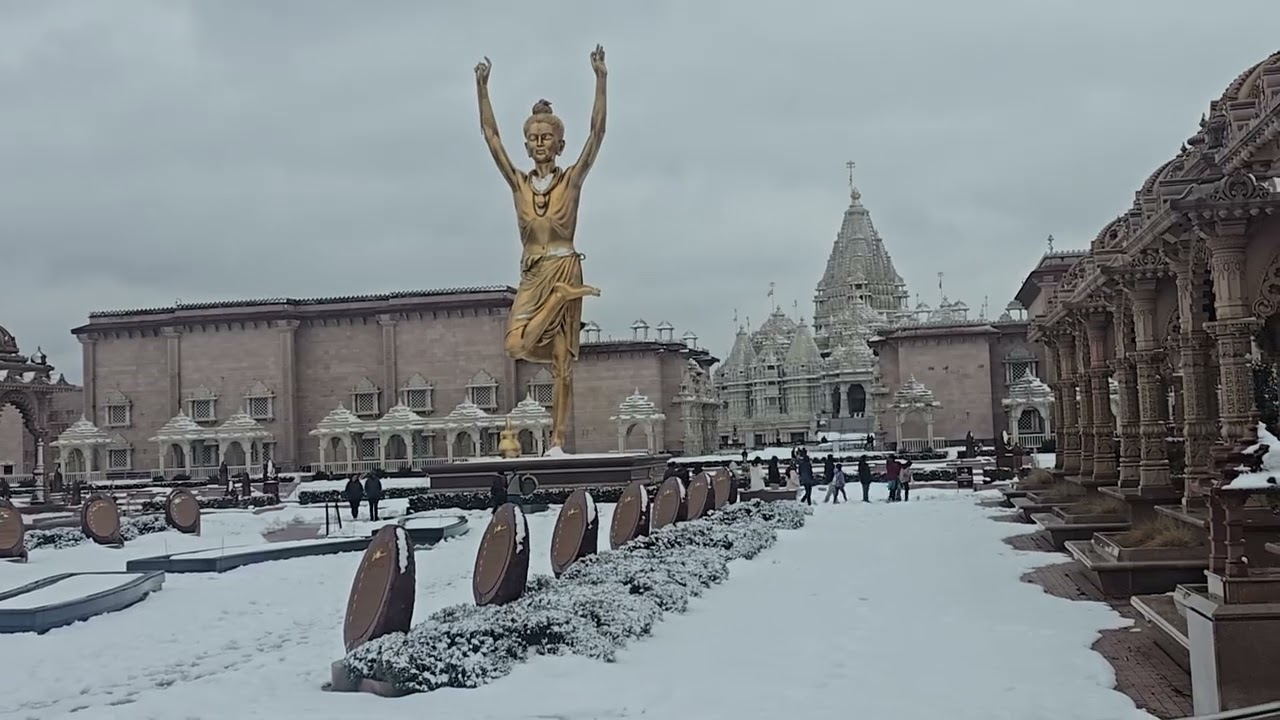 UN FAMOSO TEMPLO INDU, EN NEW JERSEY 