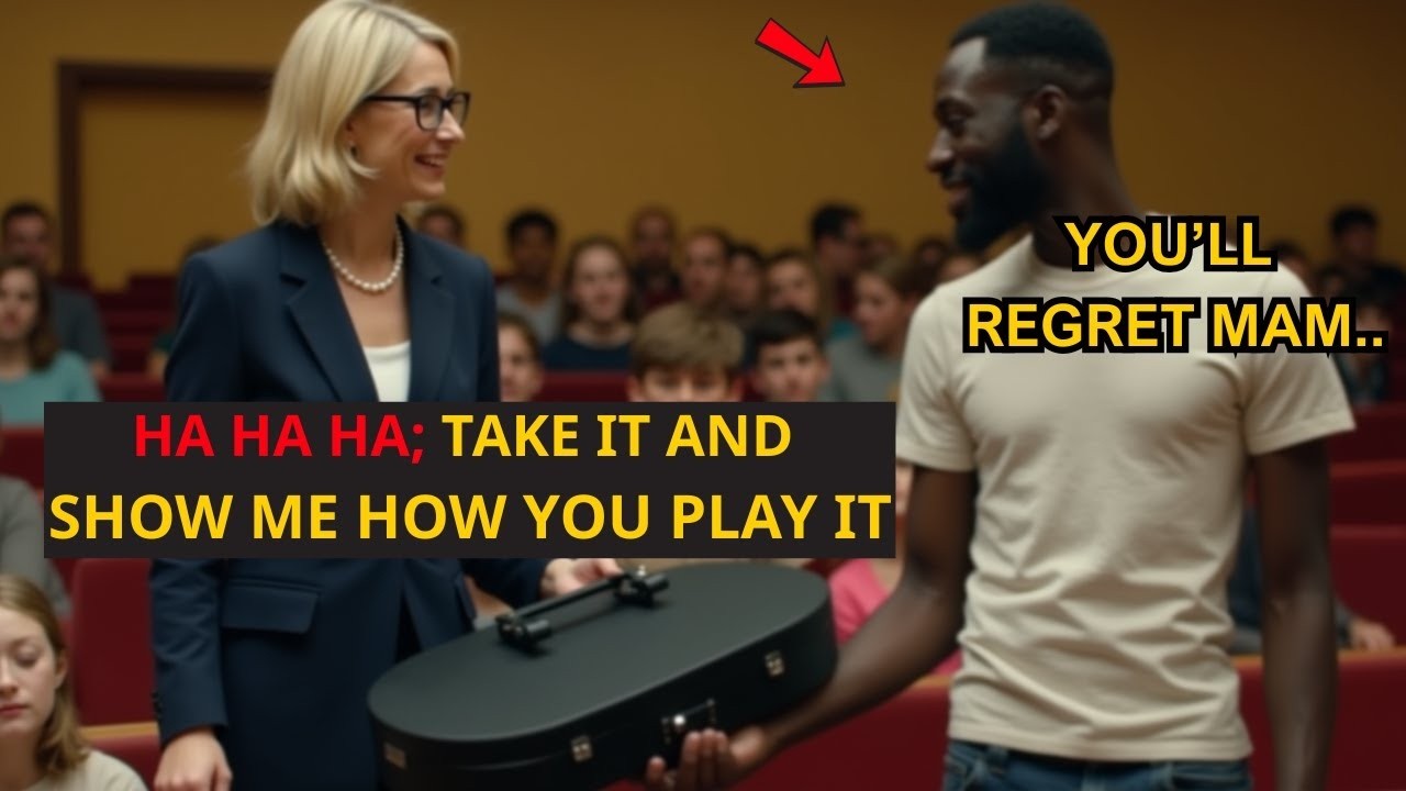 They Laughed at a Black Student’s Violin—Moments Later the Entire School Was Crying