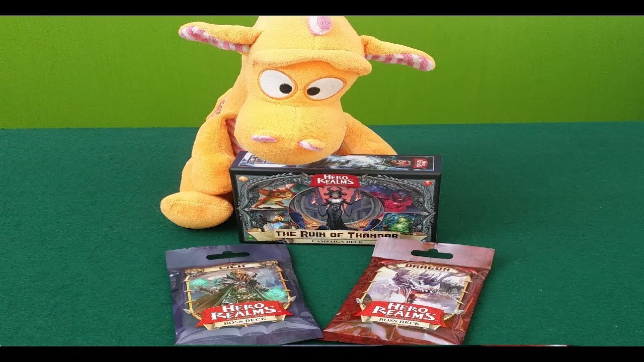 Hero Realms - Boss deck packs - Unboxing
