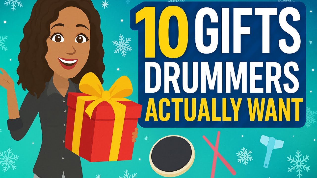 Top&nbsp;10 Gifts Drummers Actually Want&nbsp;- Under $50!