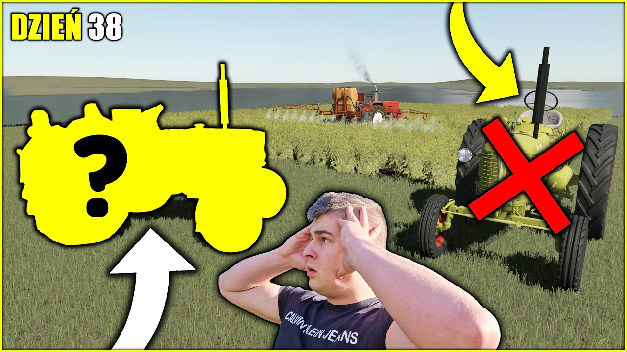 WYMIENIŁEM CIĄGNIK NA LEPSZY😱 WYGLĄDA JAK MILION DOLARÓW😍┃0 ZŁ NA BEZLUDNEJ WYSPIE🔥 DZIEŃ 38┃FS 25
