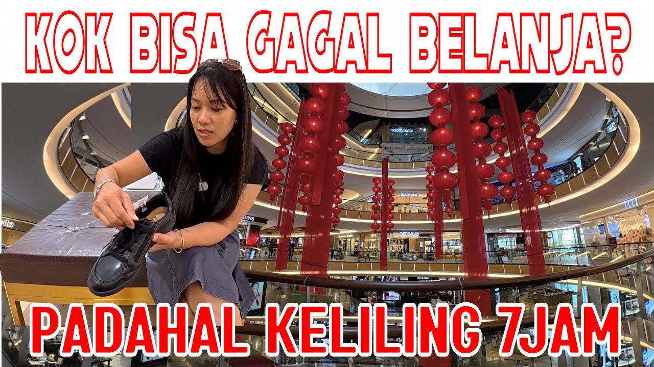 Gagal belanja, bisa2nya 7 jam di negara tetangga terbuang, belum ada dekorasi Imlek di mall