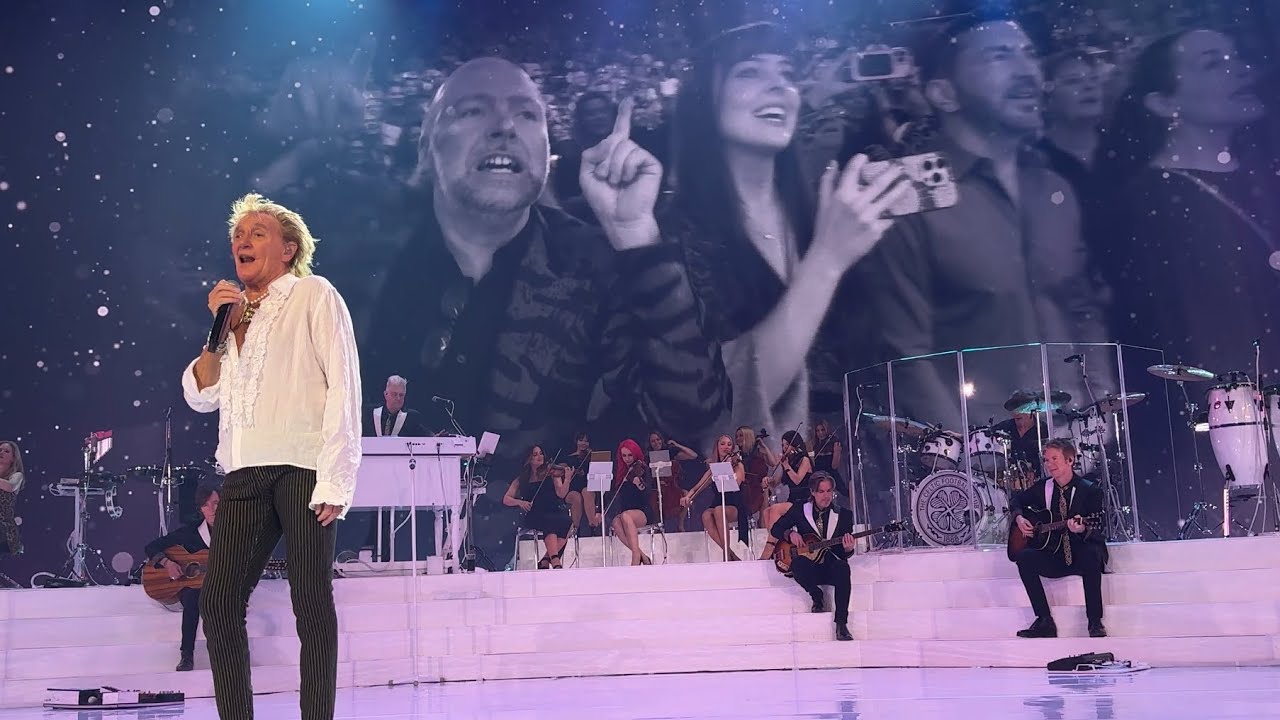 The First Cut Is The Deepest - Rod Stewart - Las Vegas, USA, March 22, 2025