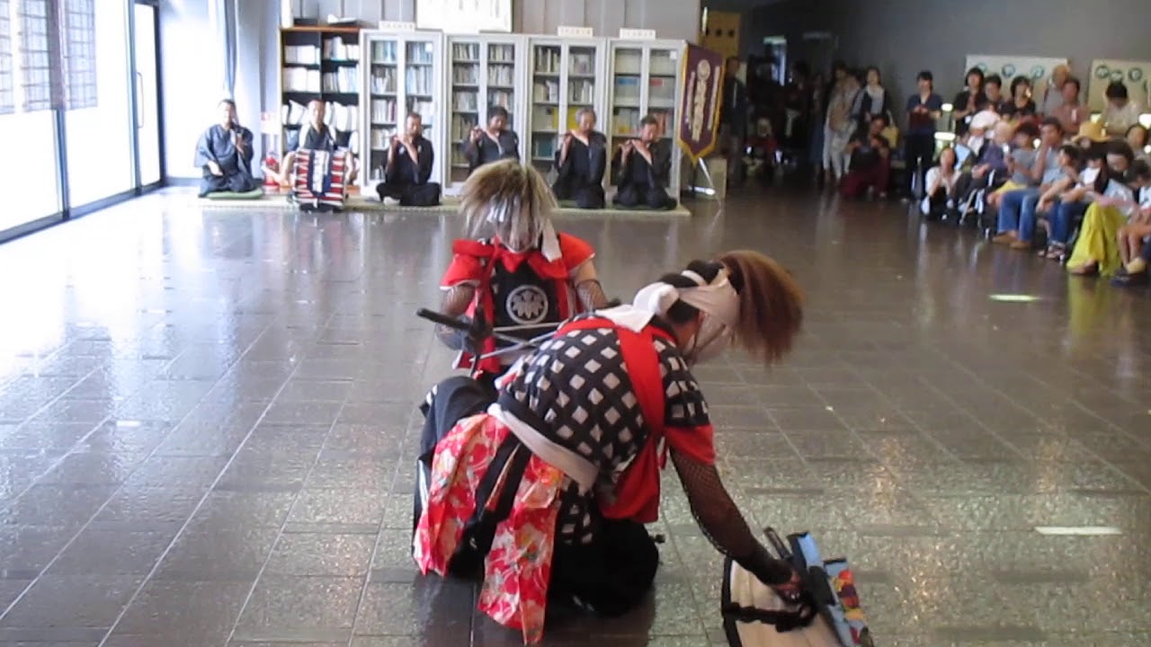岩崎鬼剣舞　宙返り　鬼の館公演　2019　Chyuugaeri by Iwasaki Onikenbai at Oni no Yakata
