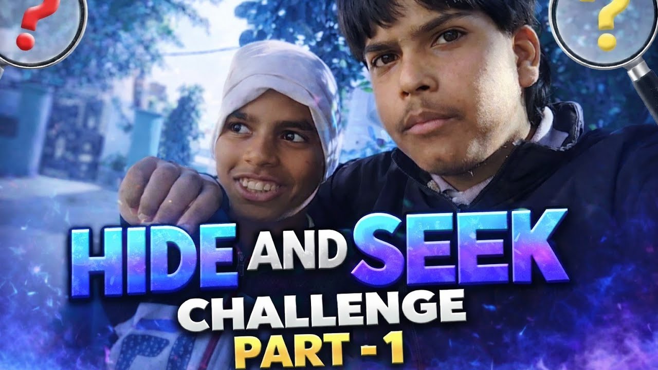 Hide and seek challenge😂 #mrvloggerkartik#riaction 