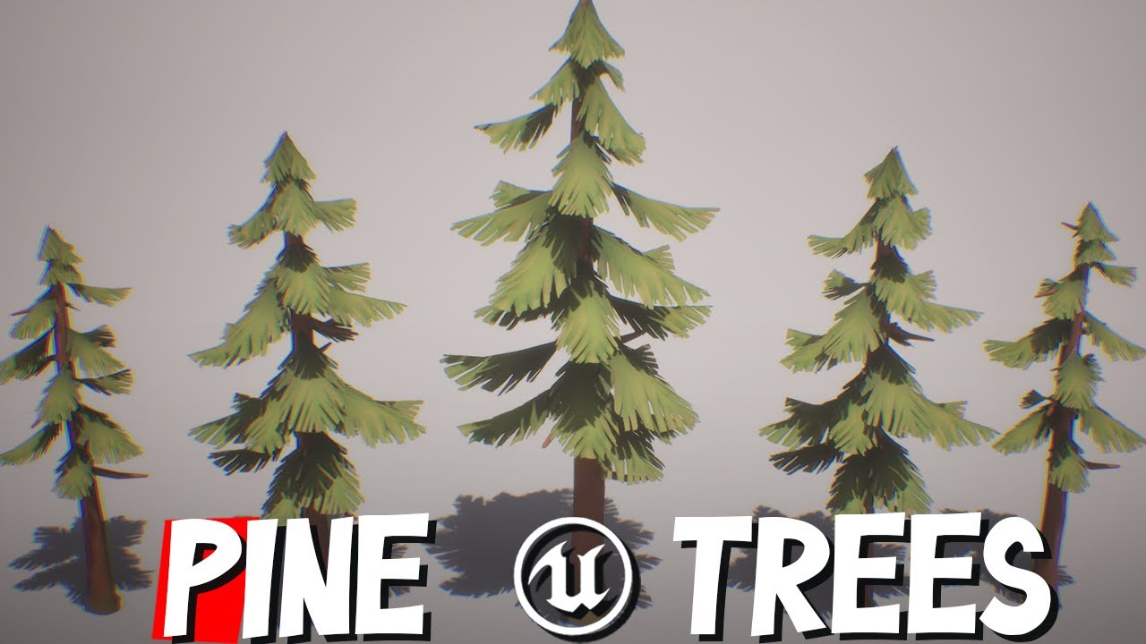 Art Adventure : 3D Stylized Pine Trees - Tutorial