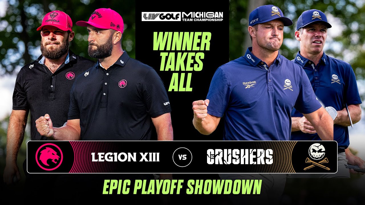 EPIC PLAYOFF SHOWDOWN: Rahm vs. DeChambeau | 2025 LIV Golf Team Championship