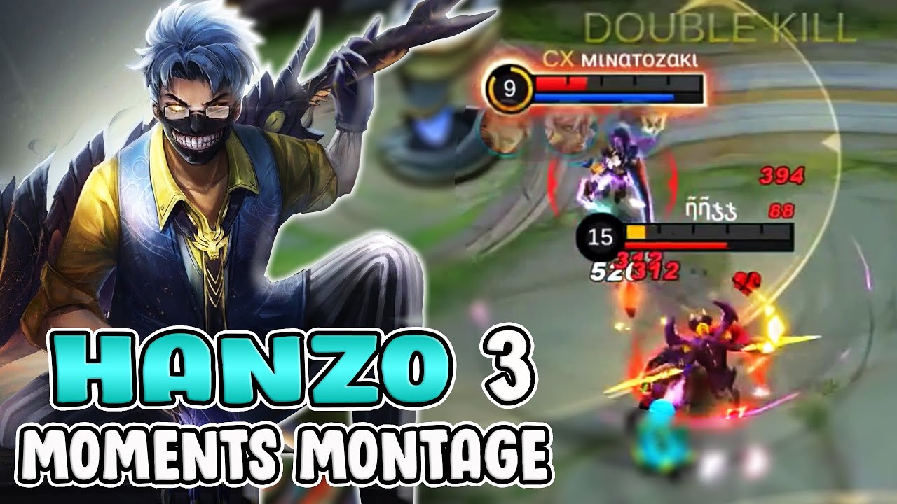 ῆῆჯჯ Shadow Monster! Hanzo Moments Montage | Top Global Players | Mobile Legends