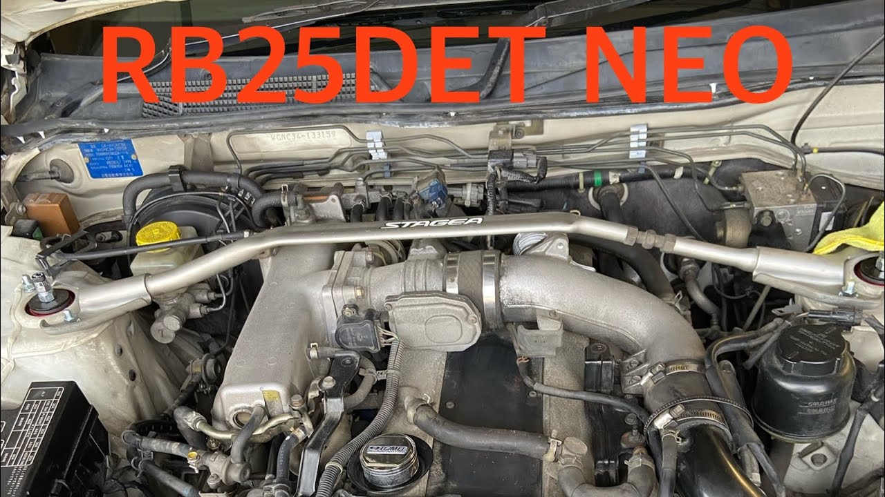 RB25DET NEO timing belt replacement vlog