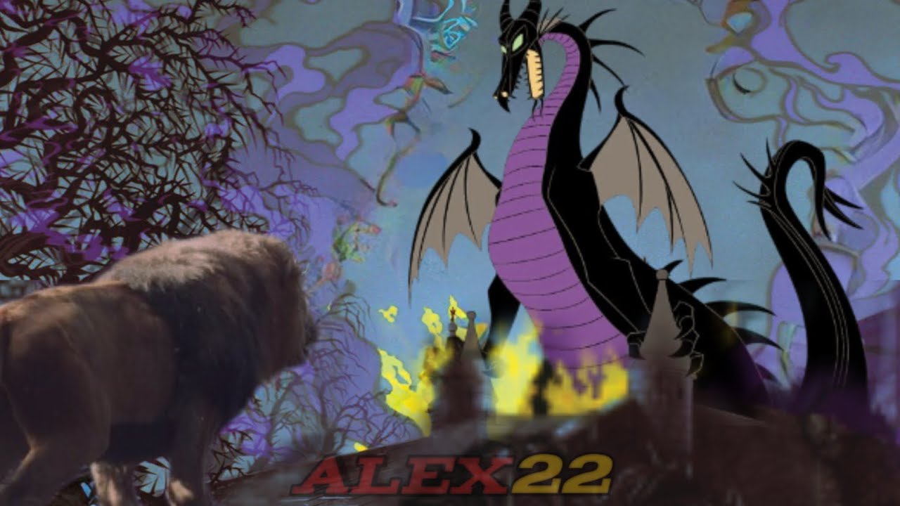 Aslan vs Malévola - A luz e as trevas