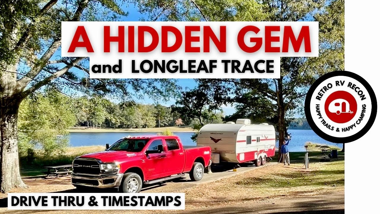 RV Camping at Lake Jeff Davis and Longleaf Trace in Prentiss, Mississippi
