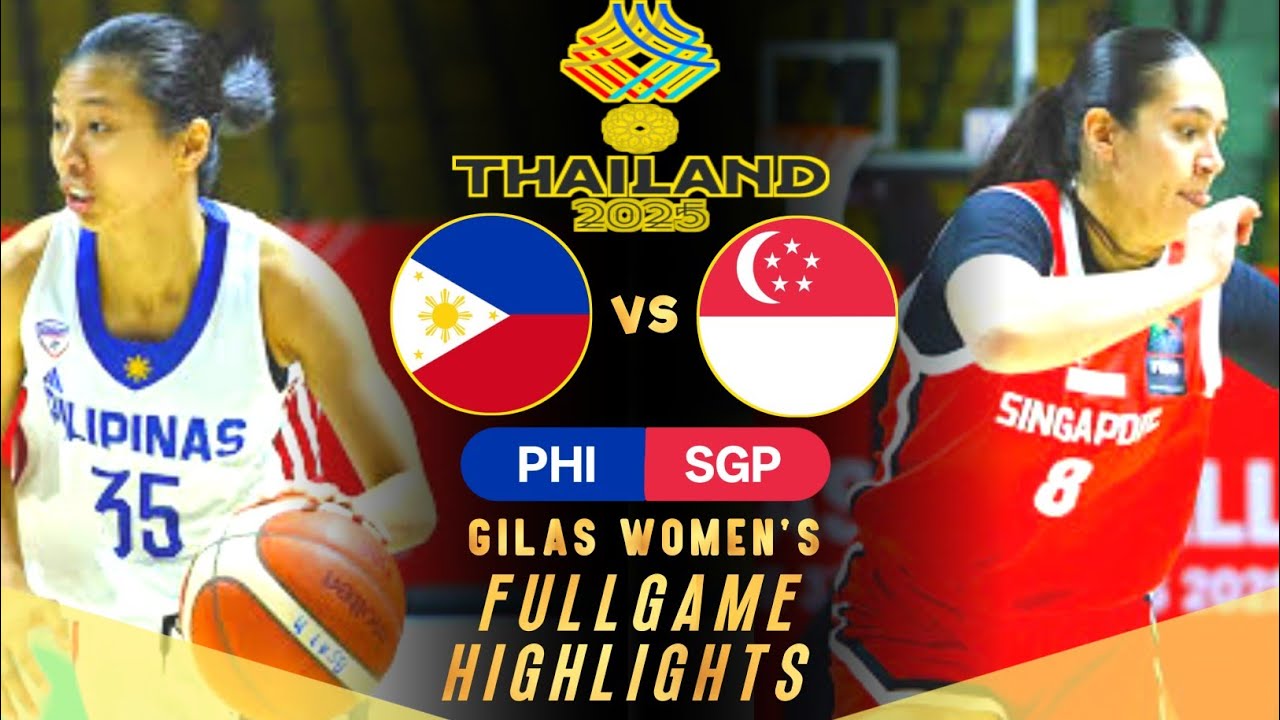 GILAS WOMEN'S: PHILIPPINES vs SINGAPORE FULLGAME HIGHLIGHTS | 33rd SEA GAMES (December 14, 2025)