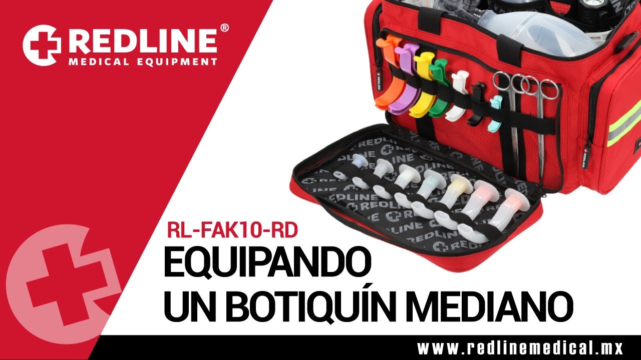Cómo EQUIPAR un BOTIQUÍN de primeros auxilios | RL-FAK10-RD