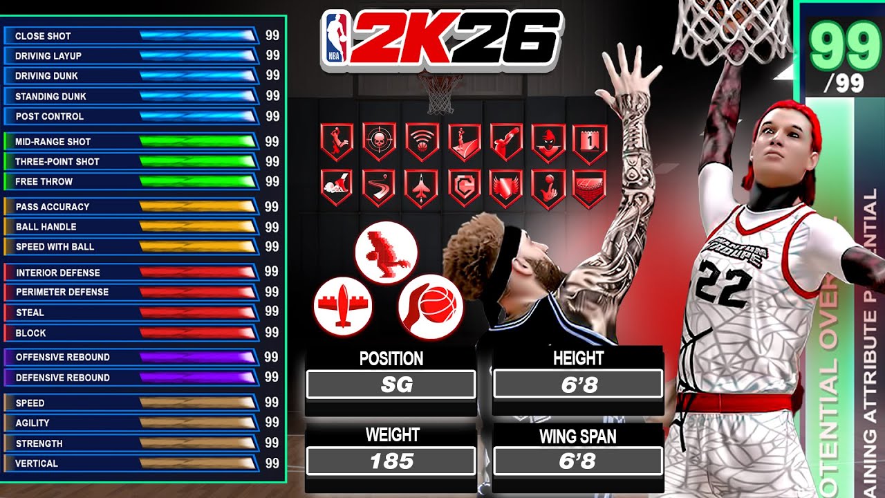 *ОБНОВЛЕНО* ЛУЧШАЯ СБОРКА АТАКУЮЩЕГО ЗАЩИТНИКА В NBA 2K26