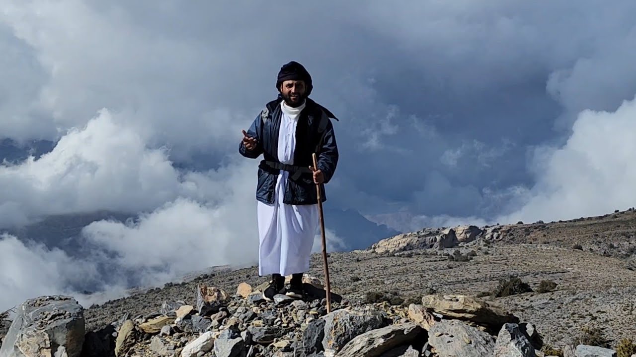 مغامرة تساقط ثلوج في عمان جبل شمس 2023_1_28 Snow adventure In Oman, Jabal Shams
