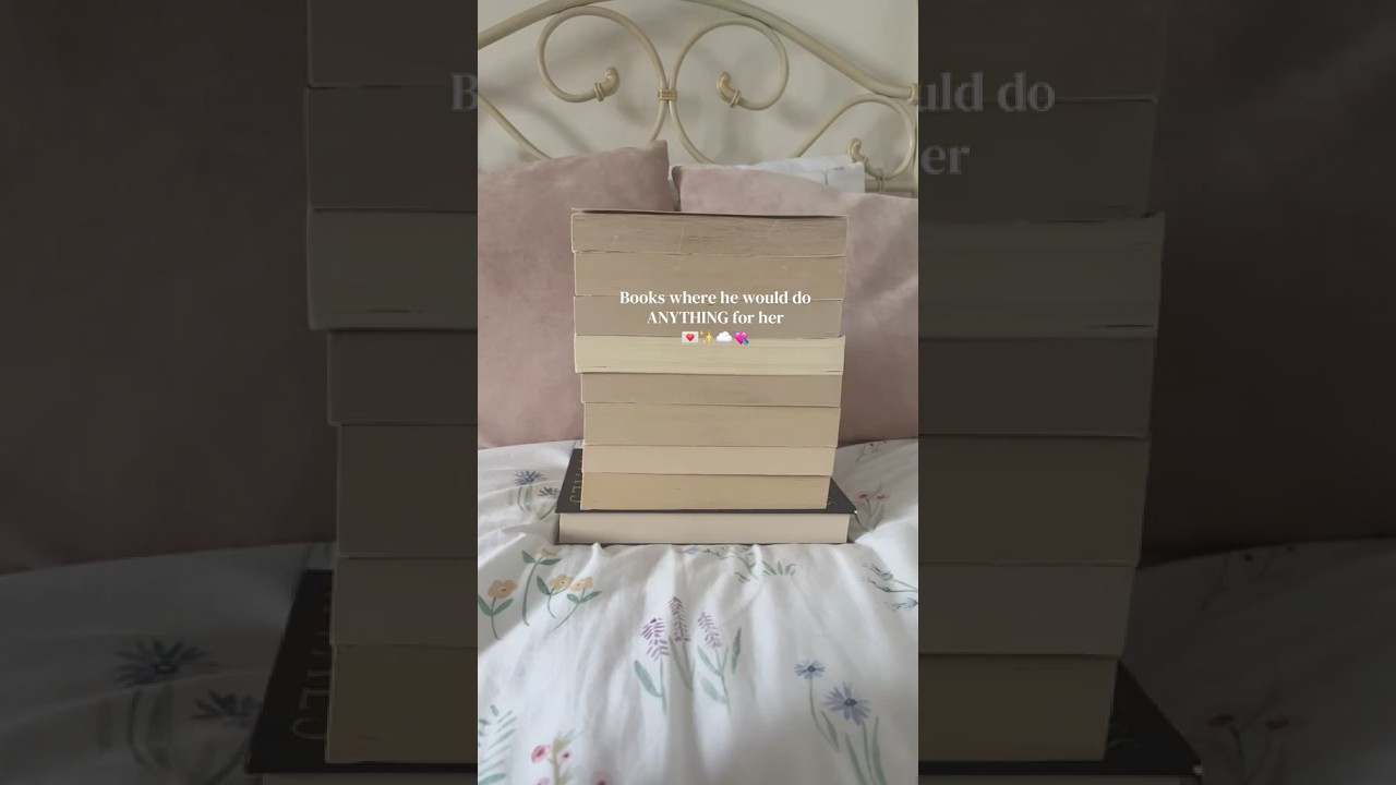 Книги, где он готов сделать для неё ВСЁ. #booktube #booktok #bookrecs #romancebooks #bookish #books