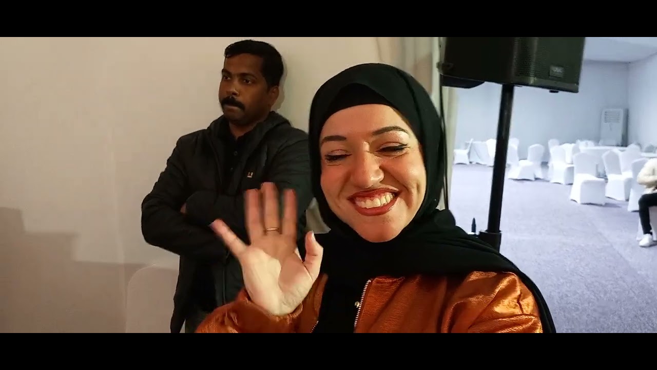 في ختام المعرض كلمه من رئیس لجنة الحمام الزينه في البحرين السيد عيسي عبدالله الخاطر ٣٠ يناير ٢٦